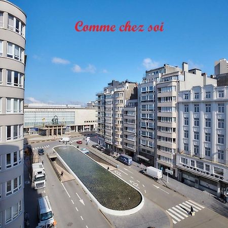 אוסטנדה Lichtrijk En Comfortabel Hoekappartement Met Gratis Parking En Zeer Centraal Gelegen - Comme Chez Soi מראה חיצוני תמונה